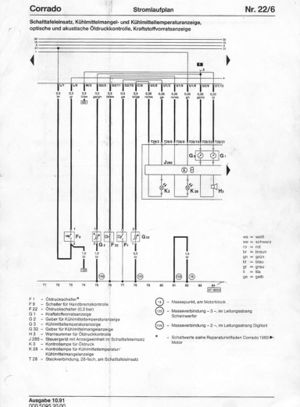 Stromlaufplan Corrado G60 / PG – Golf 1 und Golf Cabrio Wiki